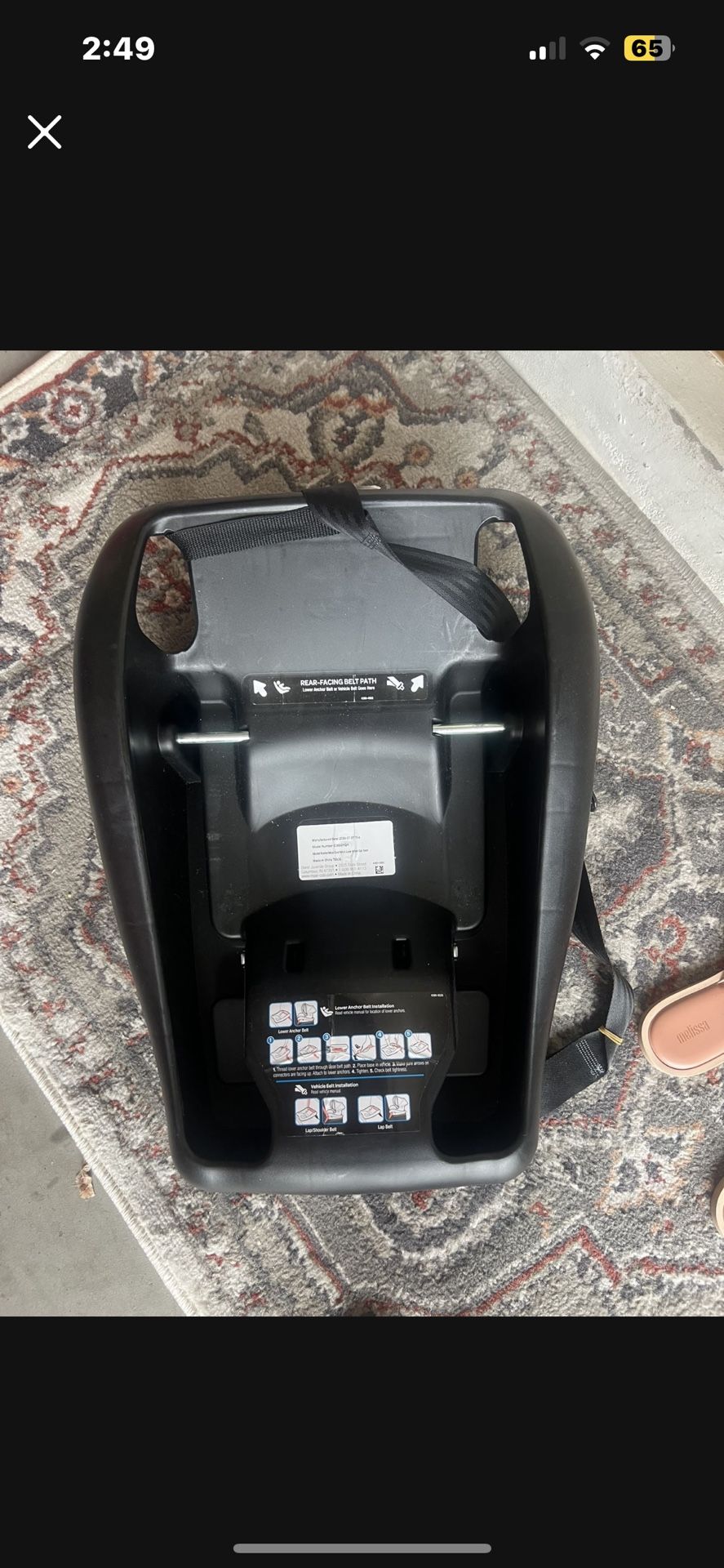 Free Base Only Mico Luxe Infant Car Seat