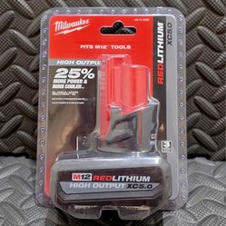 MILWAUKEE M12 5.0 HIGH OUTPUT - BRAND NEW
