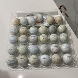 30 used titleist golf balls