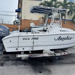 2005 Sea Pro 206 CC Trailer Included 