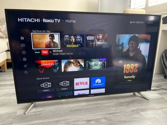 Hitachi 50” smart TV