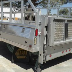 All ALUMINUM Combo Flatbed, Contractor, Utility. # Including LIFTGATE#