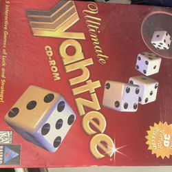 Yahtzee’s Computer Games And Puzzles CD 