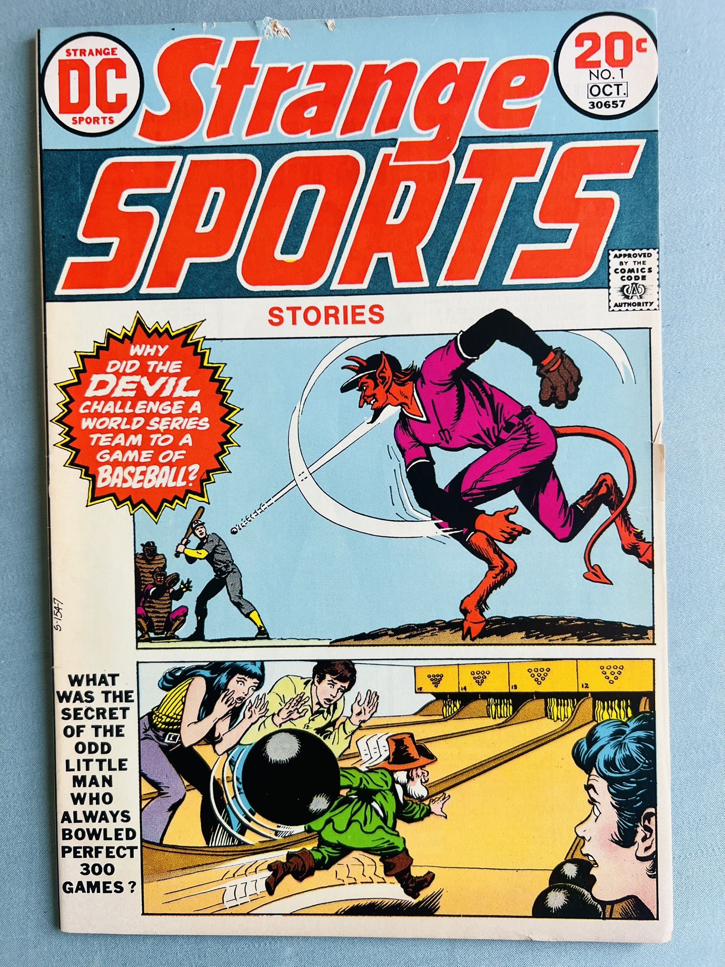 Strange Sports Stories #1 (DC Comics September-October 1973) F/VF