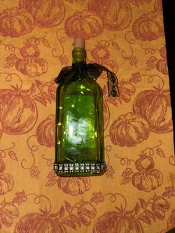 Halloween Lighted Bottle