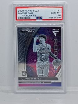 Lamelo ball PSA 10 rookie card