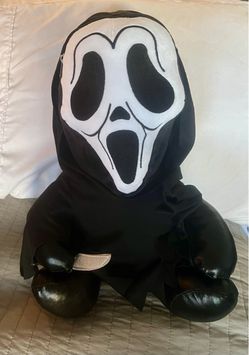 Halloween stuffed skeleton