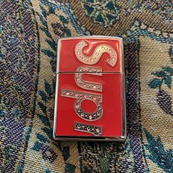 Supreme x Swarovski x ZIPPO zippo
