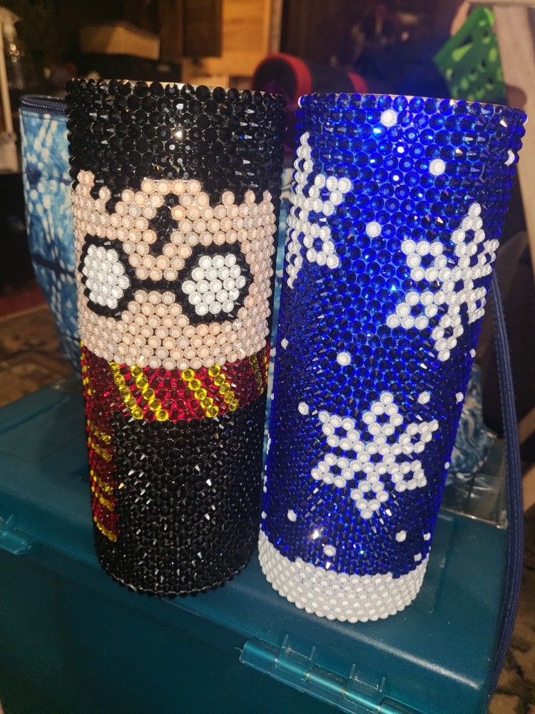glasses decorated with stones Vasos Decorados Con Piedras