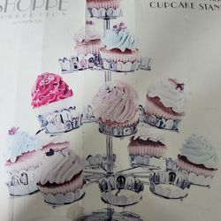 Revolving Four Tier Cupcake Stand