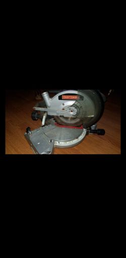 Craftsman corded 10 inch Compound Miter Saw with Blade included