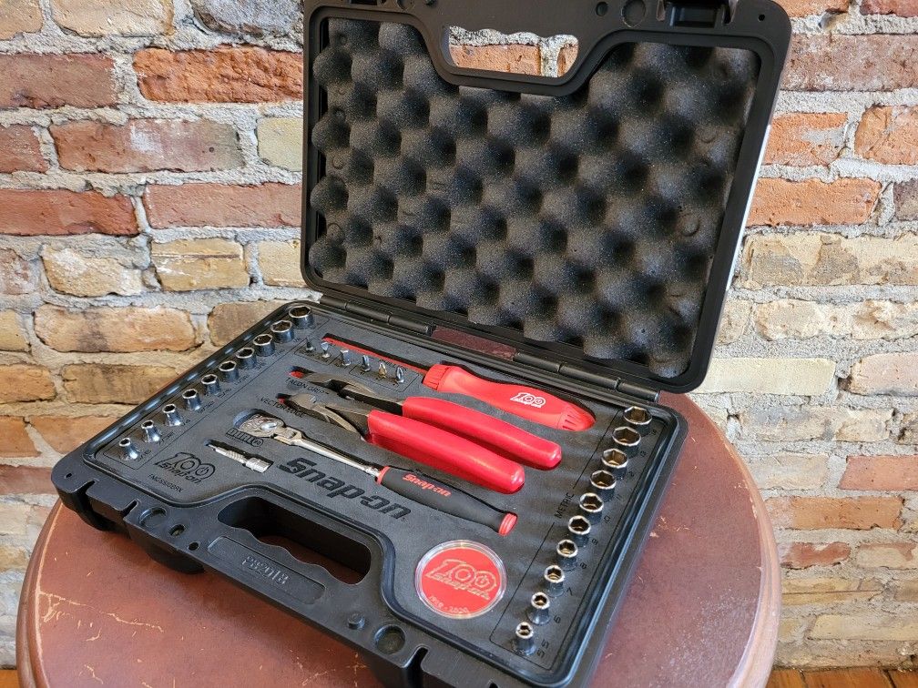Snap On 31 pc 1/4" General Service Drive Set-100th Anniversary Edition