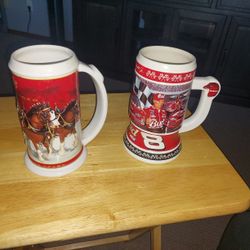 Budweiser Steins