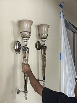 Cinematic Light sconces