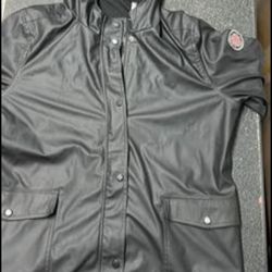 Madden NYC womans thick rain jacket