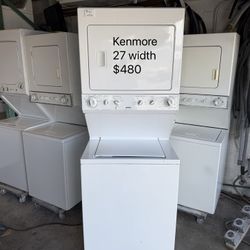 Kenmore Stackable Washer Dryer 