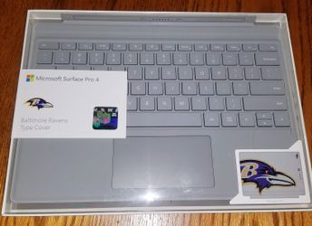 Microsoft surface pro 4 Baltimore ravens type cover