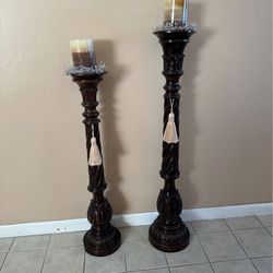 Two Piece Candle Holder, Big Size