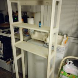 Over The Toilet Rack And TP Holder