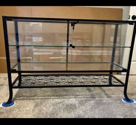 IKEA KLINGSBO Glass-door Sideboard Cabinet
