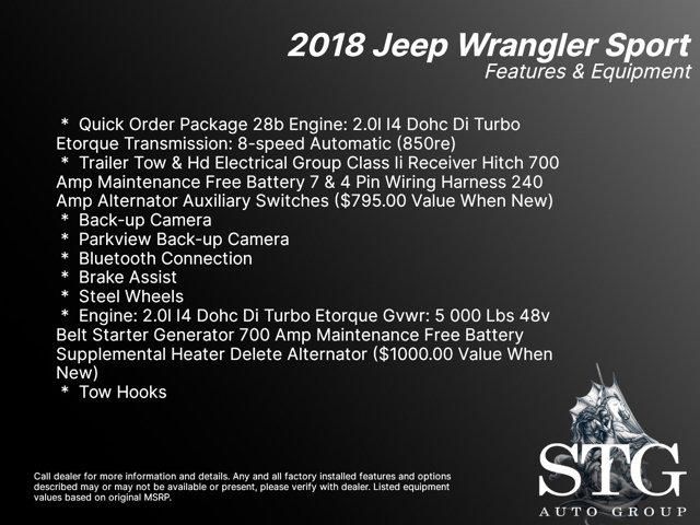 2018 Jeep Wrangler