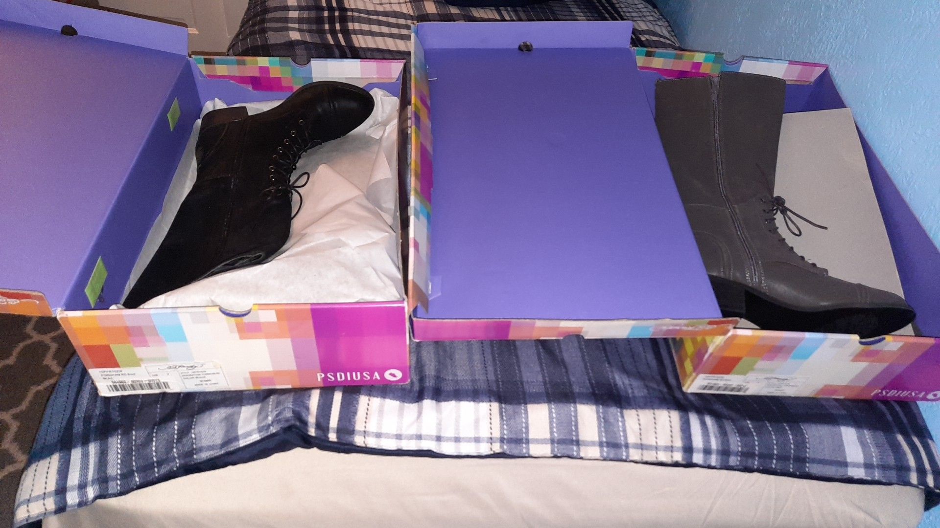Ladies ed hardy boots size 7