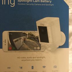 New Ring Camera Spotlight , sealed In Box , Price Is Firm.