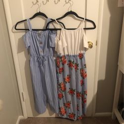 Girls Jump Suits 7-8 