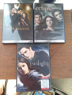 3 Twilight DVD Movies