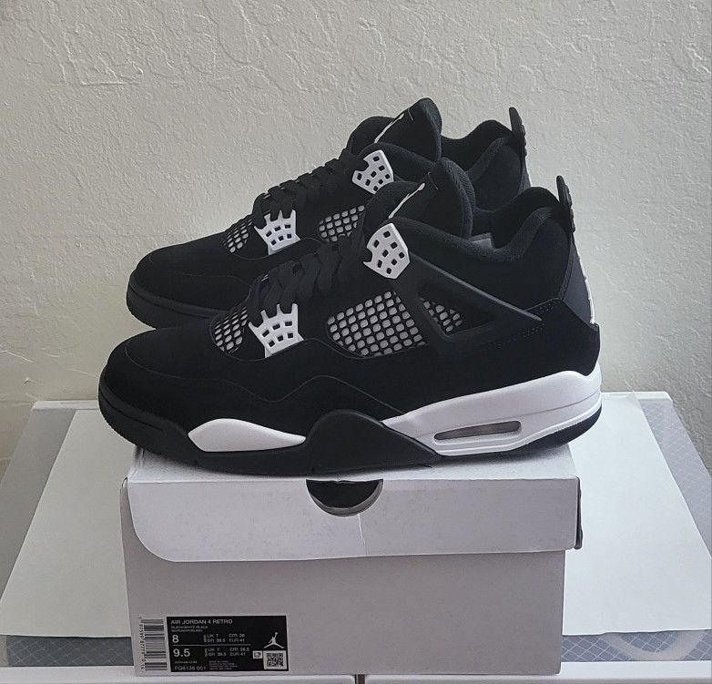Jordan 4 Retro White Thunder Brand New DS 💯 Authentic Size 8m/ No Trades