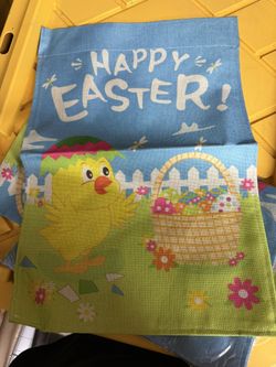 4 New Easter 🐣 Garden Flags $5 Each 