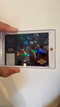 1990s-era Upper Deck Emmitt Smith hologram/Pro Bowl insert