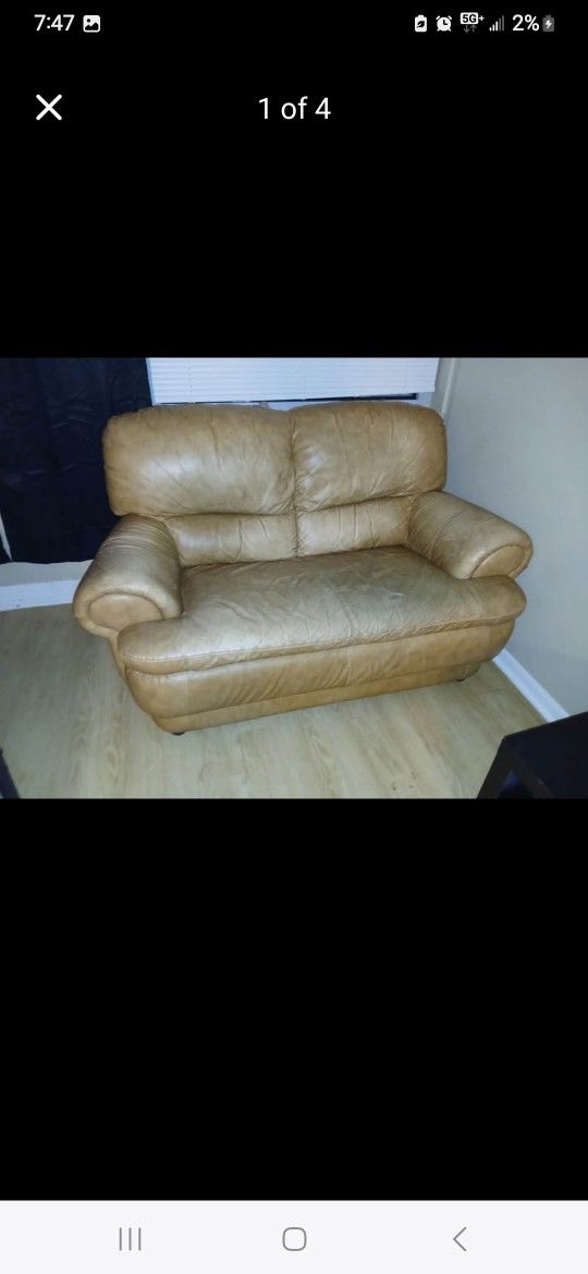 Leather Couch