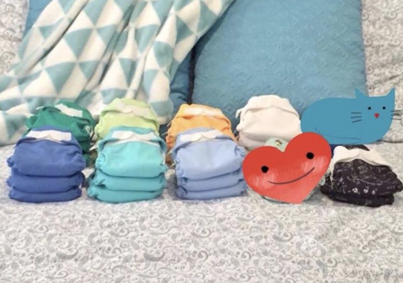 24 AIO Aplex Bum Genius Cloth Diapers - New Born