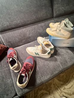 3 Pairs of shoes size 10.5 for $75 Cash. 1 new pair and 2 barely worn.