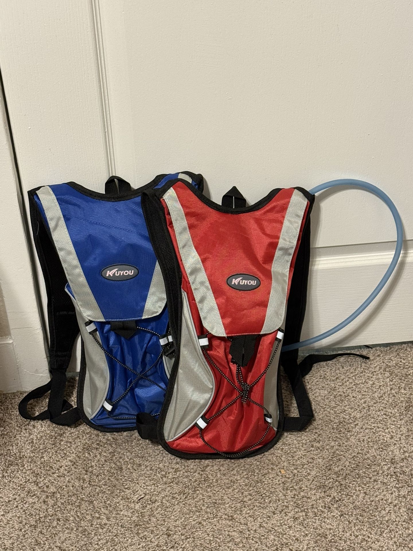 Hydration Backpacks – Set of 2 (Blue & Red)