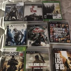 PS3 and XBox 360 games - Xbox 1