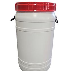 Food Safe Storage Barrel - 30 Gallon - Screw seals Airtight 