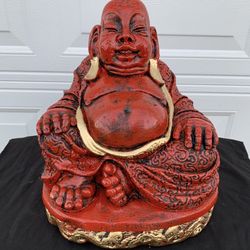 The Big Red Buddha Statue