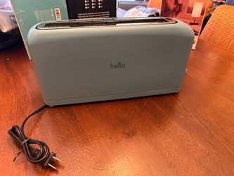 New bella 2-Slice Slim Toaster Blossom