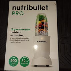New Nutribullet 