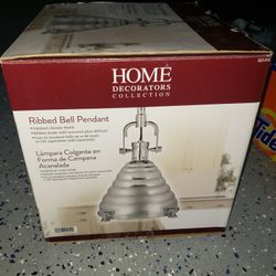 Ribbed Bell Pendant