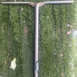 Titanium scooter bars 