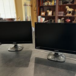 ViewSonic 24 Inch Monitors (2)