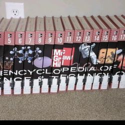 McGraw Hill Encyclopedia of Science & Technology Set 1-20 Excellent Condition 