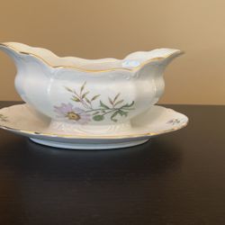 Gravy Dish — Fine Bohemian China