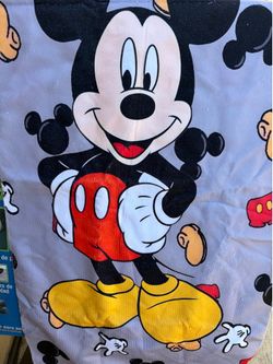 Mickey Mouse kids blanket