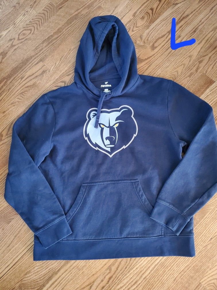 Men's Memphis Grizzlies Ja Morant Navy, size large, Like New