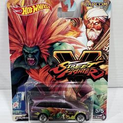 Hot Wheels Street Fighter Honda Odyssey Blanka