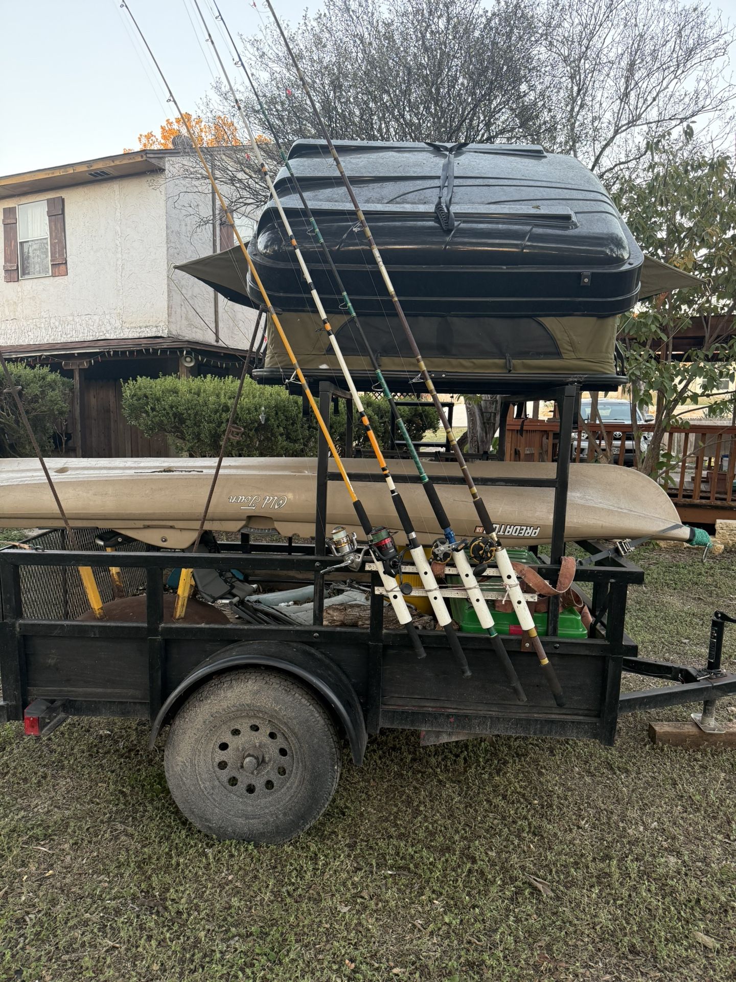 Camper kayak and trailer 3500 or best offer